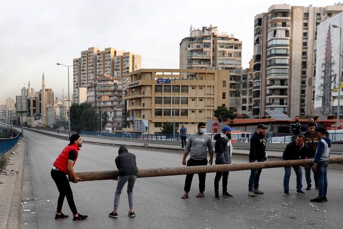 Liban, protesti