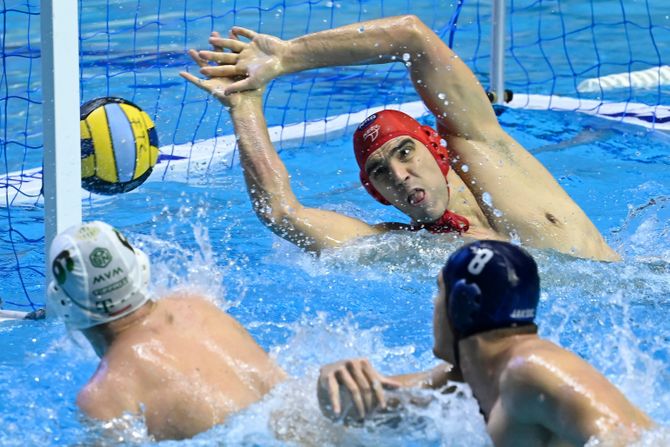 Vaterpolo Liga šampiona Nemanja Ubović Ferencvaroš FTC Telekom Novi Beograd