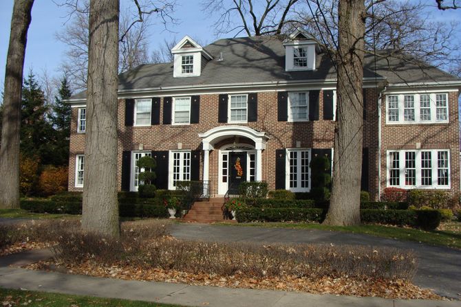 Home Alone House in Winnetka, Illinois