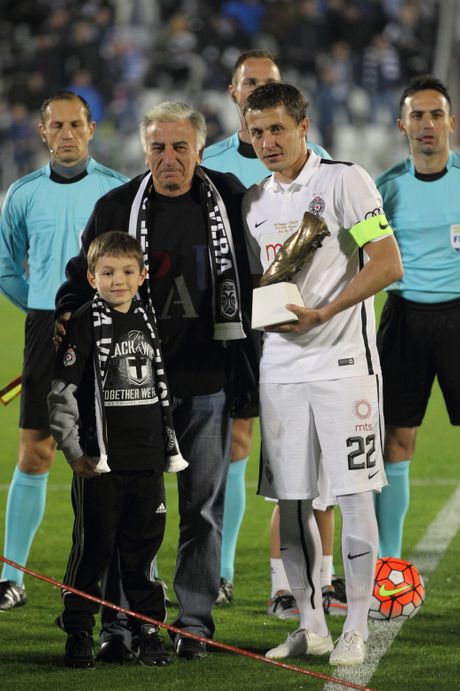 Saša Ilić, Momčilo Moca Vukotić, FK Partizan