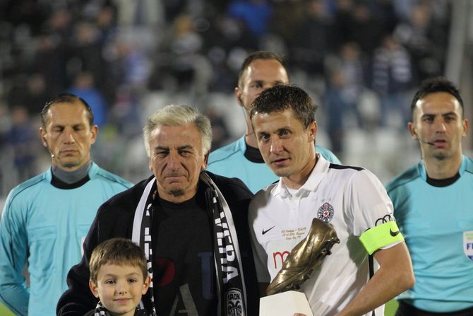 Saša Ilić, Momčilo Moca Vukotić, FK Partizan