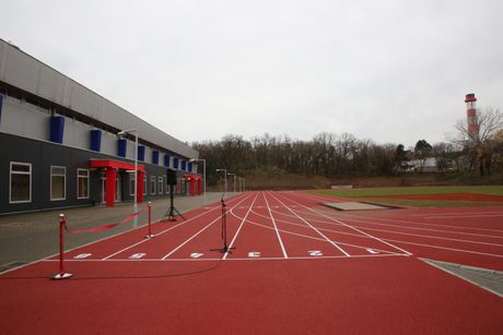 Atletska dvorana Banjica, Atletski stadion, kompleks
