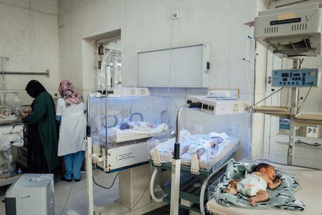 Avganistan, bolnica, deca