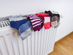 Sušenje veša , radijator