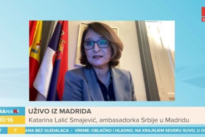 ambasadorka Srbije u Španiji Katarina Lalić Smajević