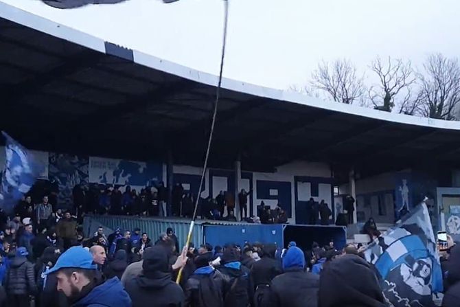 OFK Beograd - Anortozis, navijači