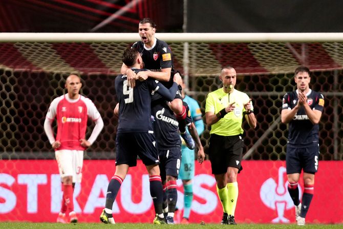 Fudbal Liga Evrope Europa League Braga Crvena Zvezda