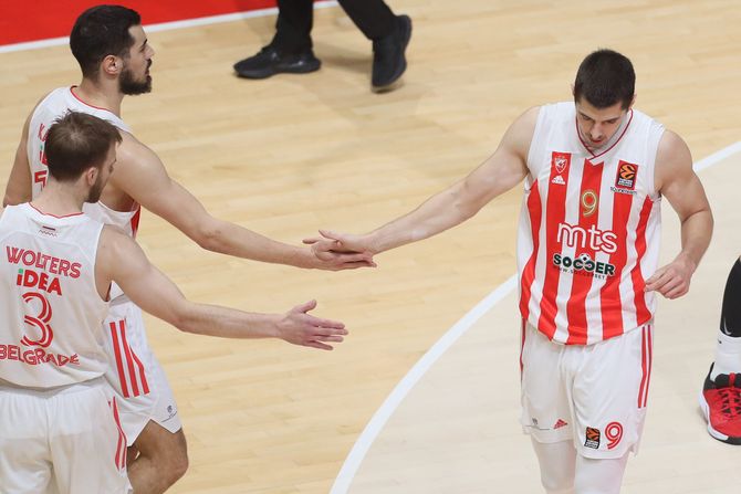 KK Crvena zvezda, KK Barselona, Evroliga