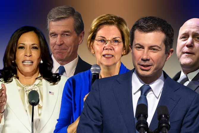 Demokrate Kamala Harris Kamala Haris  Roy Cooper Elizabeth Warren Pete Buttigieg  Mitch Landrieu