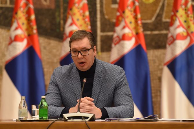 Sednica Vlada Srbije Aleksandar Vučić