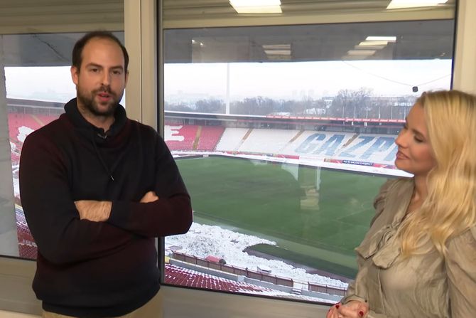 Stefan Dičić, direktor stadiona FK Crvena zvezda