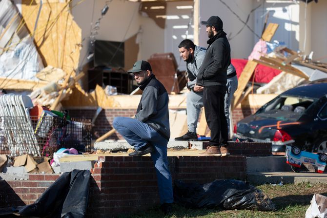 Tornado Kentaki porodice deca Bosna imigranti