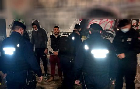Beograd policija akcija ilegalni migranti