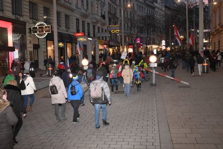 Austrija, Beč, demonstracije, kovid, protest