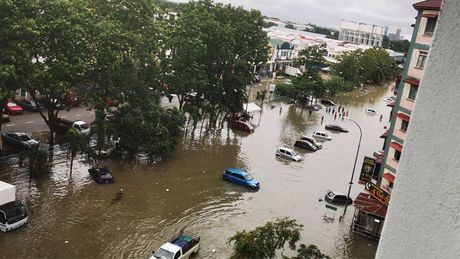 Malezija poplave poplava