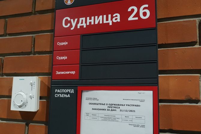 Suđenje Zoranu Marjanoviću Suđenje Zoranu Marjanoviću