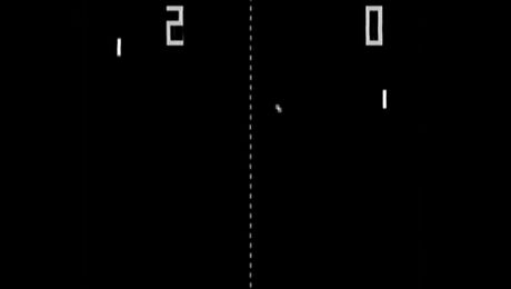 Čuvena video igra Pong iz 1972. godine koju je razvila kompanija Atari