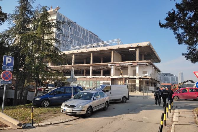 Klinički centar Srbije, požar