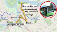 Od danas radi druga linija sa električnim autobusima u Beogradu: Ovo su detalji o EKO2