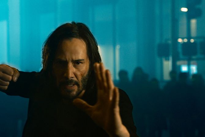 Keanu Reeves, Kiano Rivs, THE MATRIX RESURRECTIONS 4