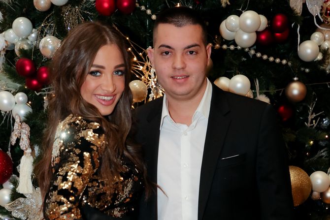 Milica Jokić i Luka Dačić Milica Jokić i Luka Dačić