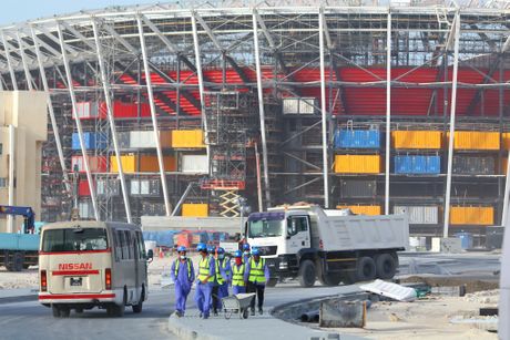 Katar Qatar stadion radnici