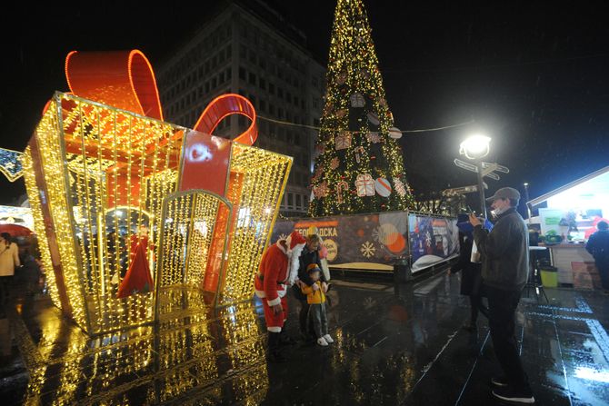 Ukrašeni Beograd, dekoracija, novogodišnja rasveta