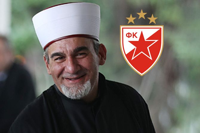 Muftija Mustafa Jusufspahić, FK Crvena Zvezda