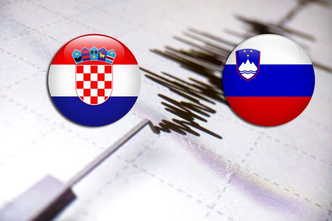 Hrvatska Slovenija, Zemljotres seizmograf