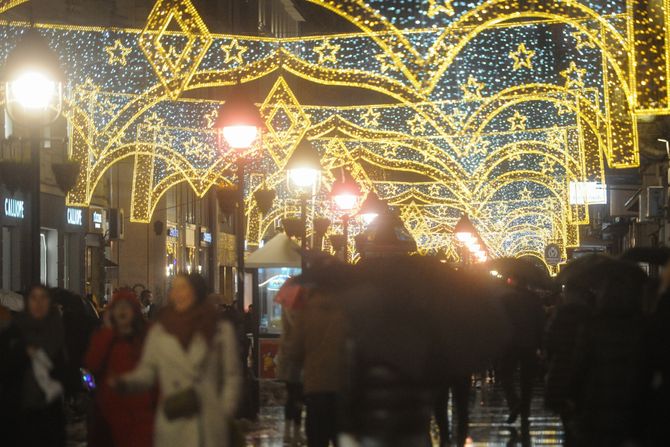 Ukrašeni Beograd, dekoracija, novogodišnja rasveta