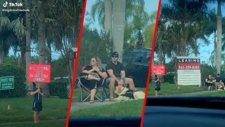 Roditelji naterali sina da stoji uz ulicu s natpisom “ja sam nasilnik”