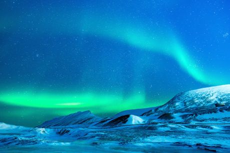 Svetlosni snopovi na Arktiku
