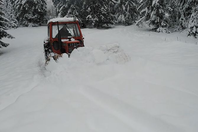 sneg mećava nevreme zapadna srbija Nova Varoš