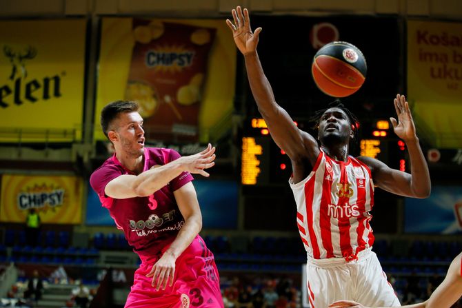 Filip Petrušev, Lendri Noko, KK Crvena zvezda Filip Petrušev, Lendri Noko, KK Crvena zvezda