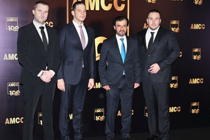 Milan Nikolić, Vanja Udovičić, Muhamed Ben Sulajem i Dejan Stojić, AMSS