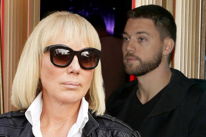 Lepa Brena i Stefan Živojinović Lepa Brena i Stefan Živojinović