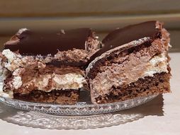 Kolač, čokoladni kolač, ledene kocke