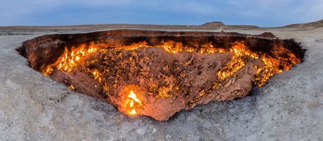 Darvaza Gas Crater Turkmenistan