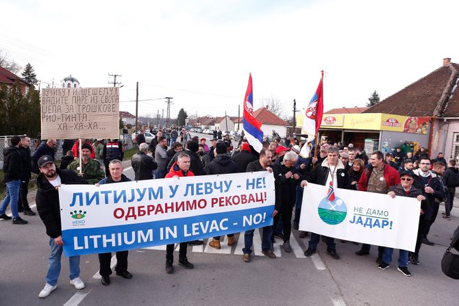 Gornje Nedeljice protest blokada