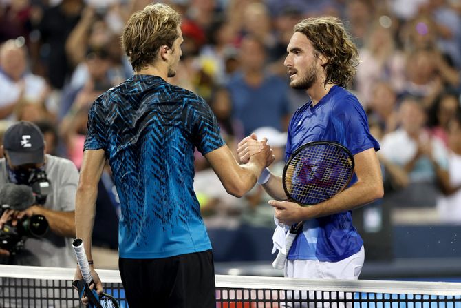 Stefanos Cicipas, Aleksander Zverev Stefanos Cicipas, Aleksander Zverev