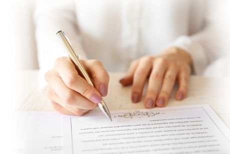 Ugovor, potpisivanje, predbračni ugovor