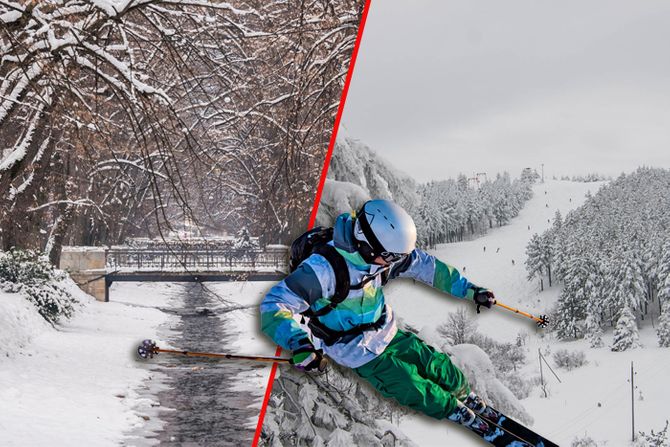 Vrnjačka Banja i planina Goč skijanje