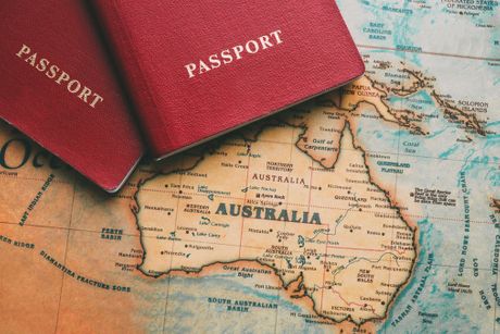 Australija pasoši