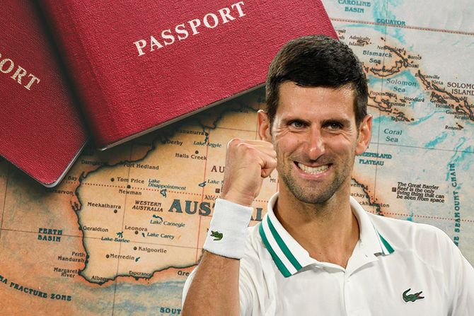 Australija pasoši Novak đoković suđenje