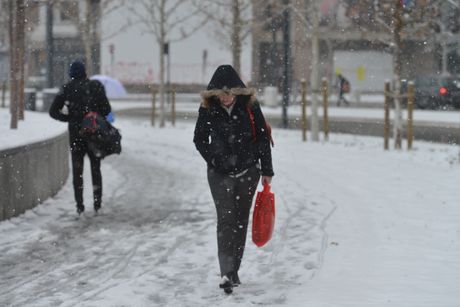 Beograd, zima, sneg