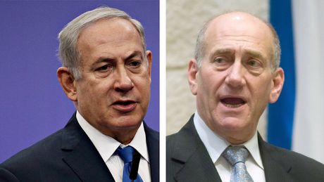 Benjamin Netanijahu  Ehud Olmert