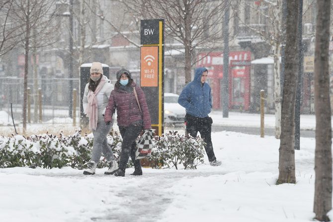 SRBIJA sneg VREMEnska PROGNOZA