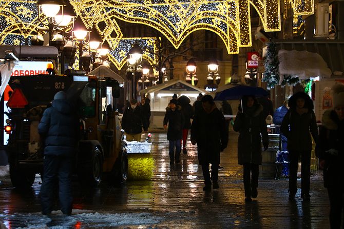 beograd sneg praznici sneg knez mihailova sneg zima