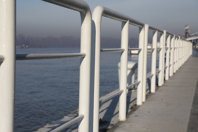 Reka Sava, Šetalište, Beton Hala Reka Sava, Šetalište, Beton Hala
