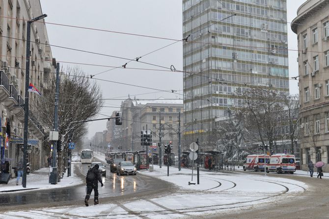 BEOGRAD vremenska PROGNOZA SNEG